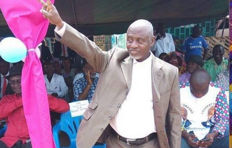 Décès de Me Kouassi André, Maurice Lohourignon en larmes