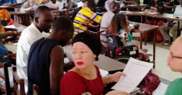 Bouaké/Sensibilisation et Formation des personnes porteuses de handicap par le projet APH-ETFPE