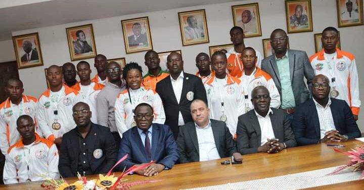 Activités des Fédérations sportives/Les médaillés du premier semestre félicités par le Ministre Paulin Claude DANHO