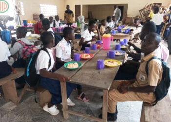 Côte d’Ivoire/ Les élèves du lycée moderne Boga Doudou de Lakota soulagés par l’ouverture de leur cantine