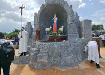 Alépé/La paroisse Christ-roi célèbre ses 25 ans et s’offre une grotte mariale