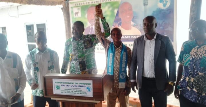 Bouaké-Municipales 2023 /Gnamien Konan :