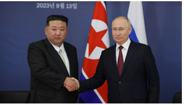 Kim Jong-un et Vladimir Poutine renforcent leur amitié lors d’une rencontre historique