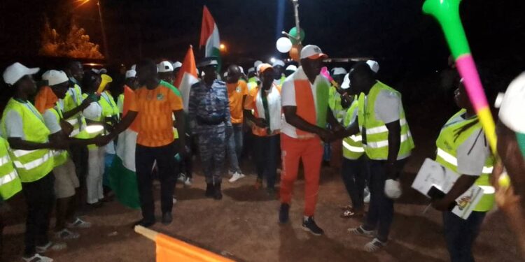 Bouaké / Can 2024: Les populations de Bouaké ont célébré la victoire des Eléphants à grande pompe