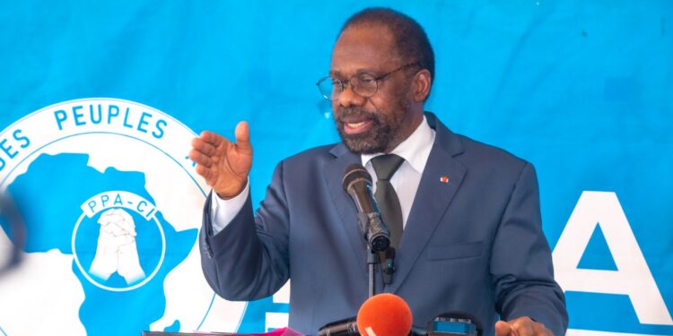 Tribune du PPA-CI : Dano Djédjé tacle le RHDP sur la fraude sur la nationalité et les documents administratifs (Déclaration)