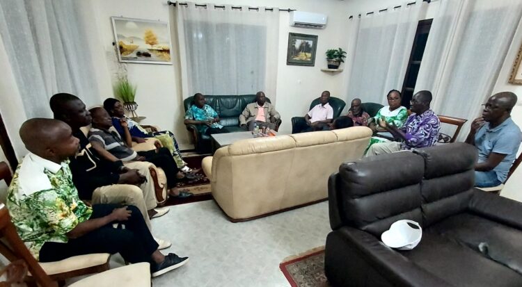 Guiglo / En mission pour annoncer la candidature de Laurent Gbagbo/Hubert Oulaye  :  » On n&rsquo;a pas envoyé Kadet Bertin ici par hasard… »