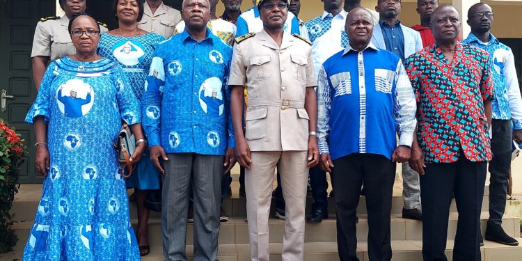 Guiglo /Meeting du PPA-CI: Bertin Kadet confie la sécurité de l’événement au Préfet de Région