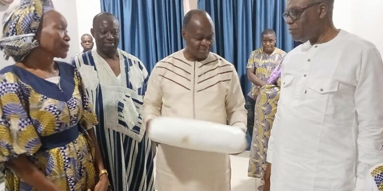 Korhogo : Hubert Oulaye rend hommage à la mémoire de Karna Coulibaly