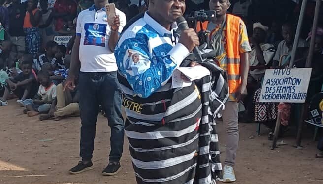 Parrainage citoyen / Hubert Oulaye à Gohitafla : « Accordez massivement vos parrainages à Gbagbo et préparez-vous à le voter »