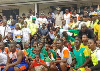 Alépé : Une marche sportive pour promouvoir la cohésion sociale