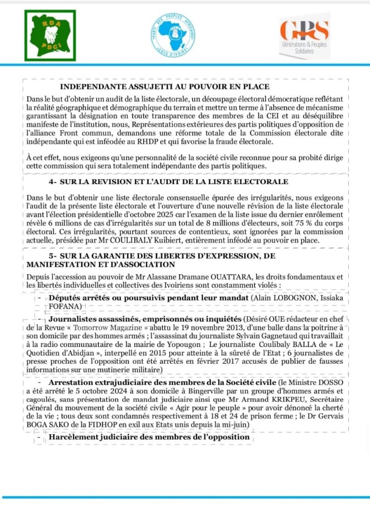 Dépôt des candidatures : La CEI et l’illusion du bien-être électoral