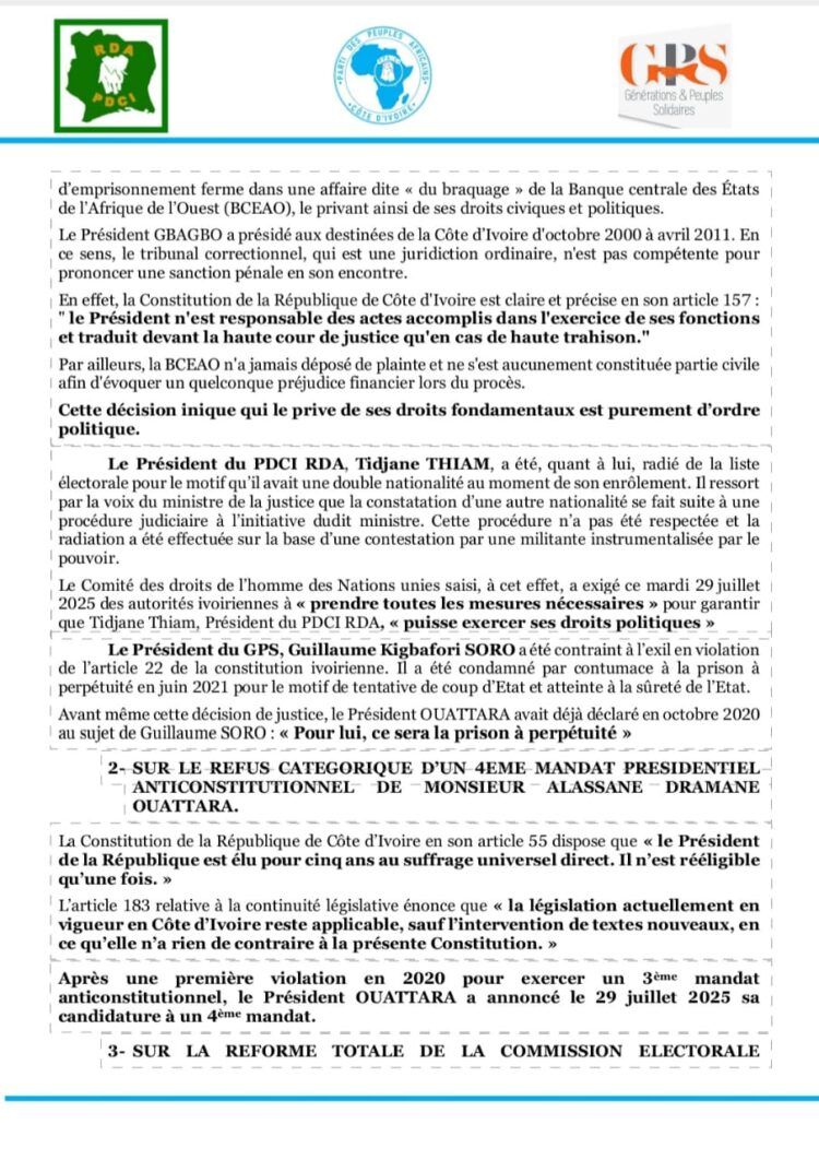Dépôt des candidatures : La CEI et l’illusion du bien-être électoral