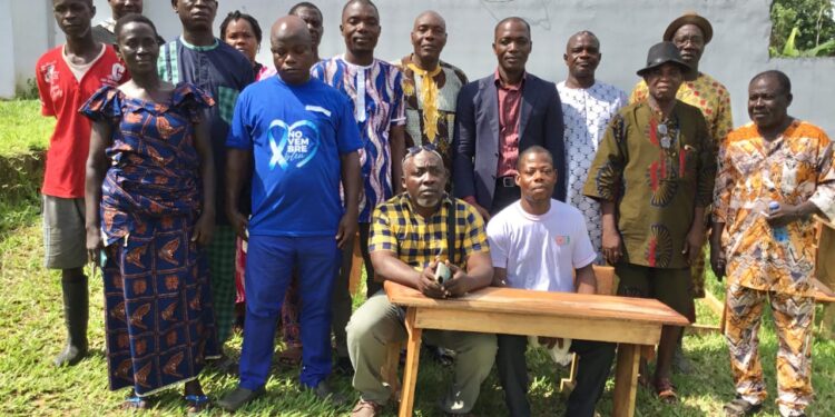 Alépé/Inspection de l’enseignement préscolaire et primaire: L’école primaire publique-6 de Montézo dotée en tables bancs