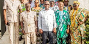 ALÉPÉ : Les chefs du département reconnaissant au ministre Pierre Dimba