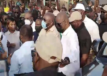 Visite de compassion aux Wê: Gbagbo reçoit un accueil triomphal à Guiglo