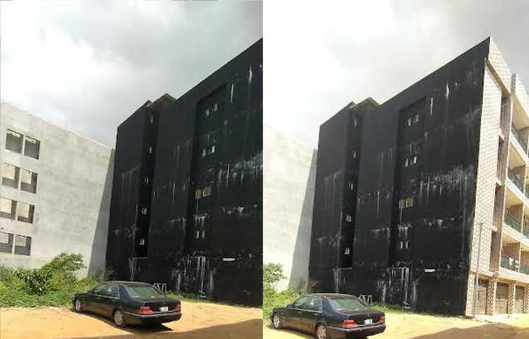 Abidjan/ L’immeuble en train de tomber à Akouédo-Palmeraie : les autorités attendent des morts avant de s’émouvoir ?