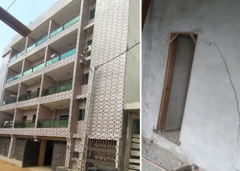 Abidjan/ L’immeuble en train de tomber à Akouédo-Palmeraie : les autorités attendent des morts avant de s’émouvoir ?