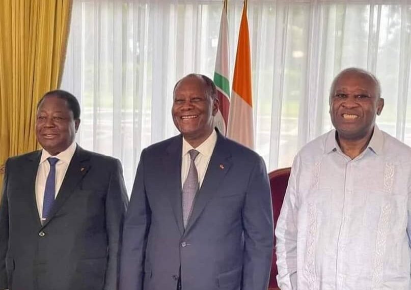 Côte d’ivoire : La rencontre des trois grands :Ouattara, Bedié, Gbagbo a eu lieu