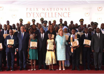 9ème édition du Prix National d’Excellence: le président de la République honore les 84 lauréats, acteurs au développement de la Côte d&rsquo;Ivoire