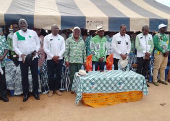 N&rsquo;guessankro / Législatives partielles : Blessy Jean-Chrysostome au peuple Goly: