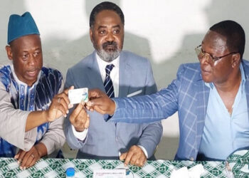 Le président du parti la Nouvelle Côte d&rsquo;Ivoire, Gnamien Konan, dépose ses valises au PDCI-RDA