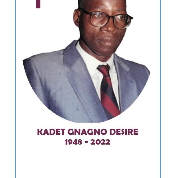 Décédé le 23 novembre : voici le programme des obsèques de Kadet Gnagno Désiré