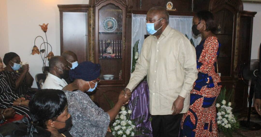 Obsèques de Fernand Oulaye : Laurent Gbagbo  aux côtés de Hubert Oulaye