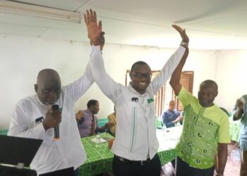 Béoumi : le député Blessy Jean Chrysostome présente le candidat du Pdci-Rda pour les municipales