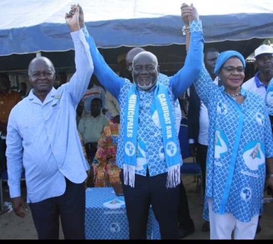 Sauhi Alain Claude, candidat du PPA-CI, présenté à Anyama pour les élections municipales