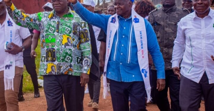 Campagne électorale/ Hubert Oulaye aux populations de Taï : Nous sommes candidats parce que nous sommes fatigués de vous voir souffrir