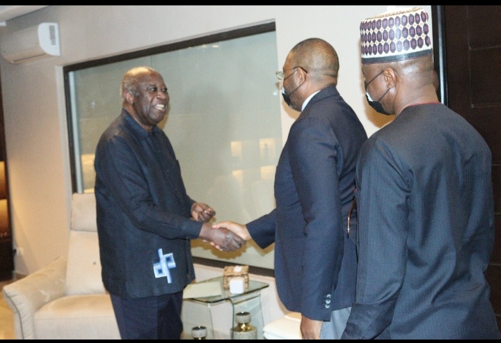 Côte d&rsquo;Ivoire : Laurent Gbagbo reçoit des Émissaires de l&rsquo;ONU