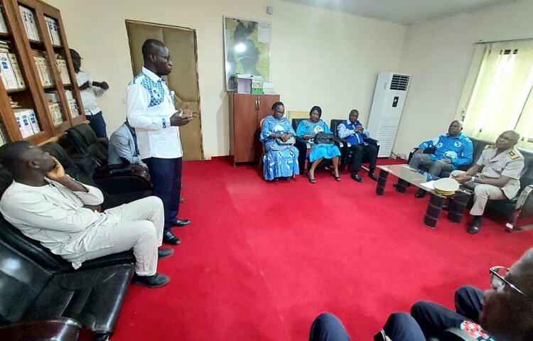 Guiglo /Meeting du PPA-CI: Bertin Kadet confie la sécurité de l’événement au Préfet de Région