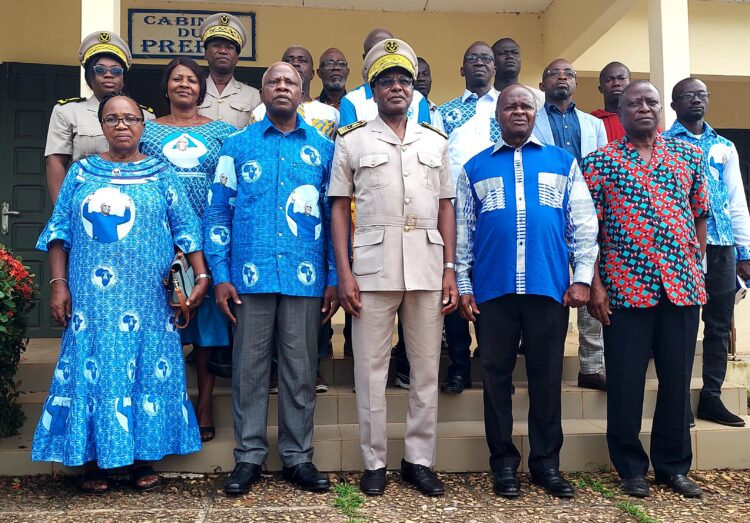 Guiglo /Meeting du PPA-CI: Bertin Kadet confie la sécurité de l’événement au Préfet de Région