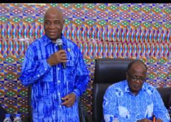 CAP 2025: Jean-Gervais Tchéidé annonce la candidature de Laurent Gbagbo à Aboisso