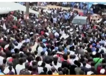 Bonoua:Accueil chaleureux pour Laurent Gbagbo