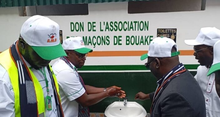 Bouaké : Gnanou Sinali dévoile ses premiers chantiers en tant que nouveau président des maçons