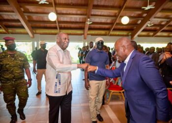 Laurent Gbagbo galvanise la jeunesse du PPA-CI à Mama