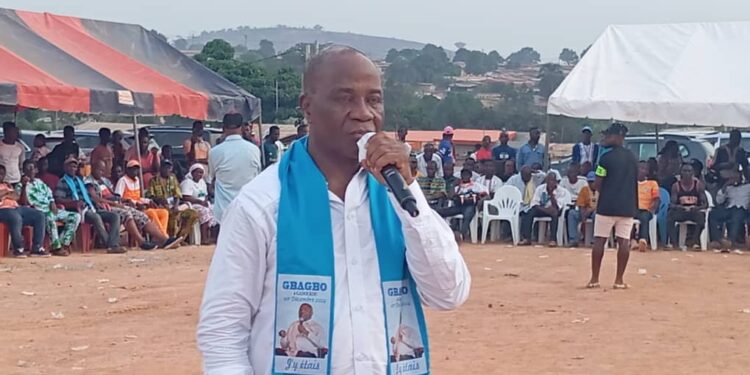 Tournée: Le Secrétaire Général TCHÉIDÉ Gervais soulève des foules dans le Haut Sassandra