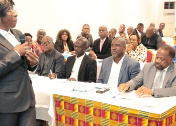 𝗣𝗮𝗿𝗿𝗮𝗶𝗻𝗮𝗴𝗲 𝗱𝘂 𝗣𝗿é𝘀𝗶𝗱𝗲𝗻𝘁 𝗟𝗮𝘂𝗿𝗲𝗻𝘁 𝗚𝗯𝗮𝗴𝗯𝗼 : 𝗦é𝗯𝗮𝘀𝘁𝗶𝗲𝗻 𝗗𝗮𝗻𝗼 𝗗𝗷é𝗱𝗷é 𝗲𝘁 𝗞𝗮𝘇𝗮 𝗗𝗷𝗮𝗵 𝗽𝗮𝗿𝘁𝗶𝗰𝗶𝗽𝗲𝗻𝘁 à 𝘂𝗻𝗲 𝗳𝗼𝗿𝗺𝗮𝘁𝗶𝗼𝗻 𝗱𝗲 𝗹𝗮 𝗖𝗘𝗜