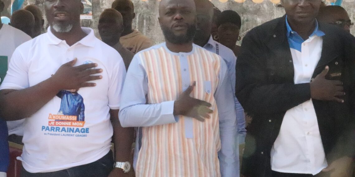 Parrainages : Koua Justin lance la mobilisation pour Gbagbo à Koumassi