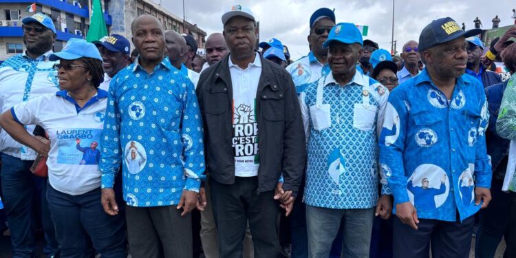 Marche du 9 août : mobilisation record et discipline exemplaire à Yopougon