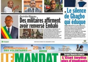 Revue de Presse Ivoirienne – Jeudi 27 novembre 2025