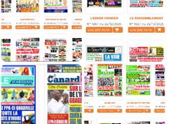 Côte d&rsquo;Ivoire : comment journaux pro-pouvoir et d’opposition traitent les législatives 2025 et façonnent l’opinion publique