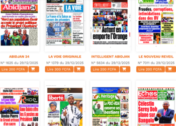 Revue critique de la presse ivoirienne : législatives 2025, récits divergents, biais médiatiques et lectures opposées du pouvoir et de l’opposition