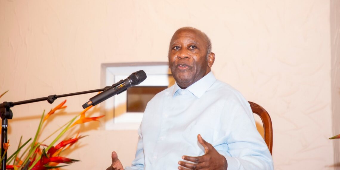 𝙋𝙧é𝙨𝙚𝙣𝙩𝙖𝙩𝙞𝙤𝙣 𝙙𝙚 𝙫œ𝙪𝙭 /𝙇𝙖𝙪𝙧𝙚𝙣𝙩 𝙂𝙗𝙖𝙜𝙗𝙤 : « 𝙉𝙤𝙪𝙨 𝙣𝙚 𝙨𝙤𝙢𝙢𝙚𝙨 𝙥𝙖𝙨 𝙙&rsquo;𝙖𝙘𝙘𝙤𝙧𝙙 𝙥𝙤𝙪𝙧 𝙡𝙚 4è𝙢𝙚 𝙢𝙖𝙣𝙙𝙖𝙩 𝙚𝙩 𝙣𝙤𝙪𝙨 𝙣&rsquo;𝙖𝙡𝙡𝙤𝙣𝙨 𝙥𝙖𝙨 𝙘𝙝𝙖𝙣𝙜𝙚𝙧 𝙙&rsquo;𝙖𝙫𝙞𝙨 »