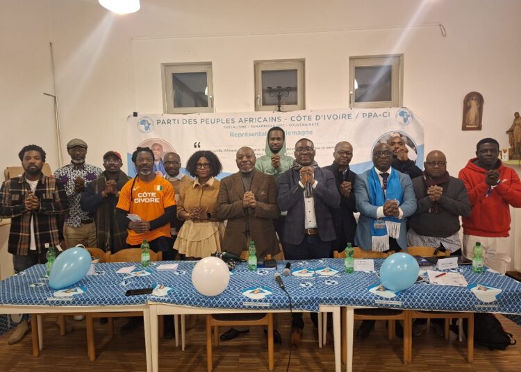 Forte mobilisation à Berlin : le PPA-CI Allemagne collecte des fonds pour l’ILPO et réaffirme son engagement pour la justice et la démocratie