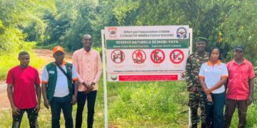 Alépé/Préservation de Mabi-Yaya: Un Collectif offre un panneau d’information à l’Oipr