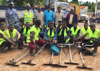 ALÉPÉ /Axe Quatre-Croix-ABIDJAN:Des travaux d’entretien lancés pour donner plus de visibilité 