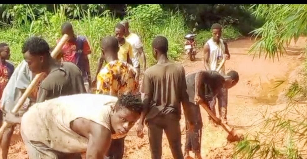 ALÉPÉ/Axe Memni-Kodioussou:Une initiative communautaire lancée pour réhabiliter la voie